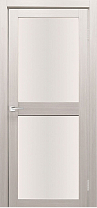 Товар Межкомнатная дверь Легенда Z-6 тон Белая лиственница Остекление Сатинат белое